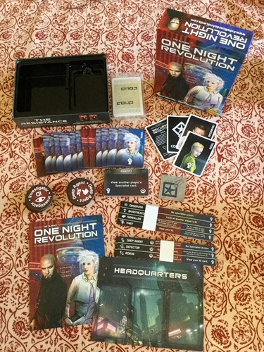 Monopolis One Night Revolution Base Tabletop, Board and Card Game