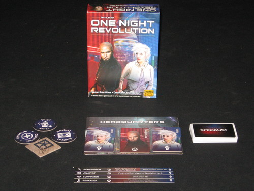 Monopolis One Night Revolution Base Tabletop, Board and Card Game