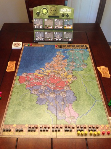 Benelux/Central Europe Expansion Monopolis Power Grid: Benelux/Central Europe Expansion Tabletop, Board and Card Game