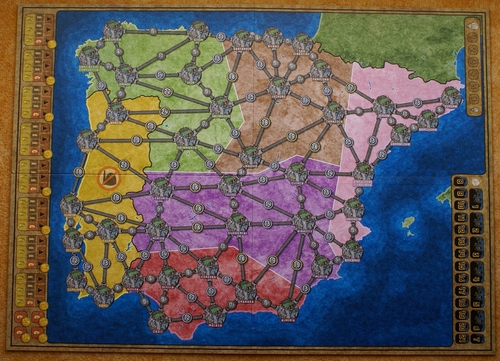 Brazil/Spain & Portugal Monopolis Power Grid: Brazil/Spain & Portugal Expansion Tabletop, Board and Card Game