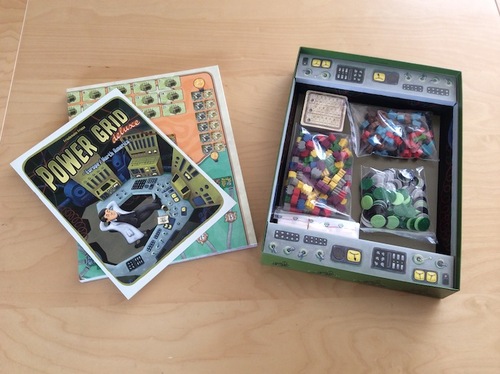 Monopolis Power Grid Deluxe Base Tabletop, Board and Card Game