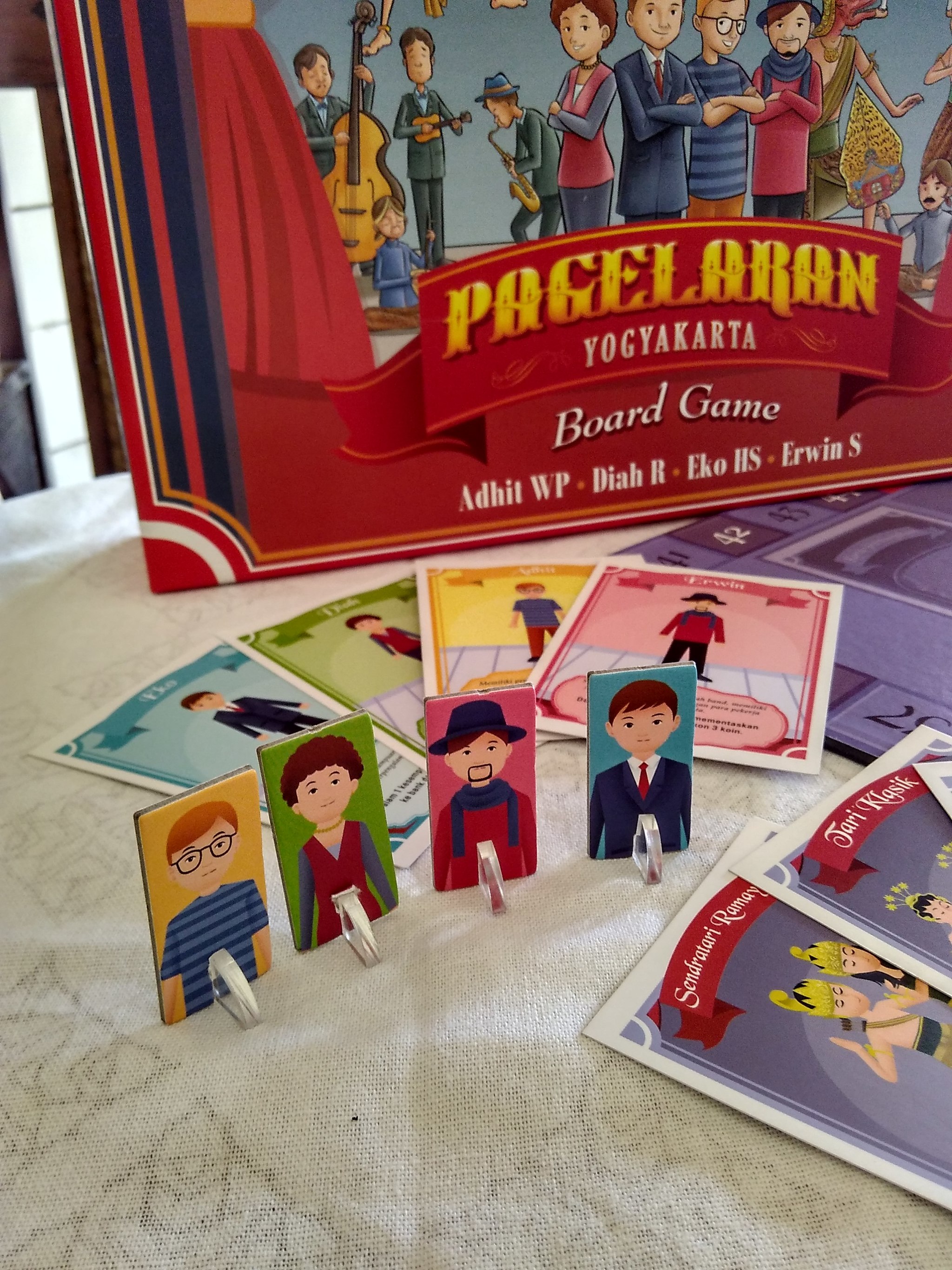 Monopolis Pagelaran Yogyakarta Base Tabletop, Board and Card Game