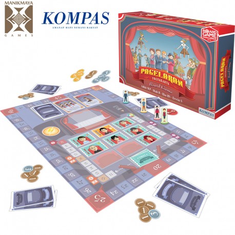 Monopolis Pagelaran Yogyakarta Base Tabletop, Board and Card Game