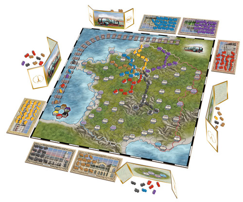 Monopolis Paris Connection Base Tabletop, Board and Card Game