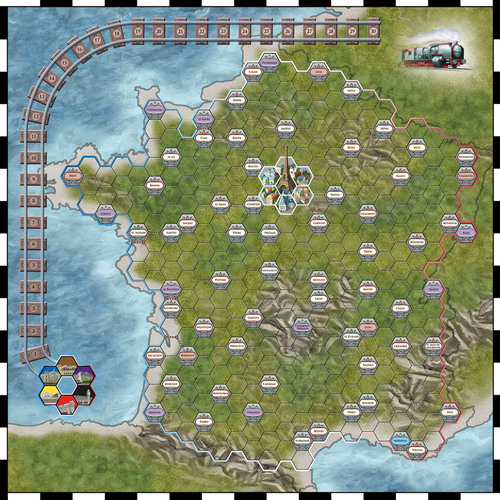 Monopolis Paris Connection Base Tabletop, Board and Card Game