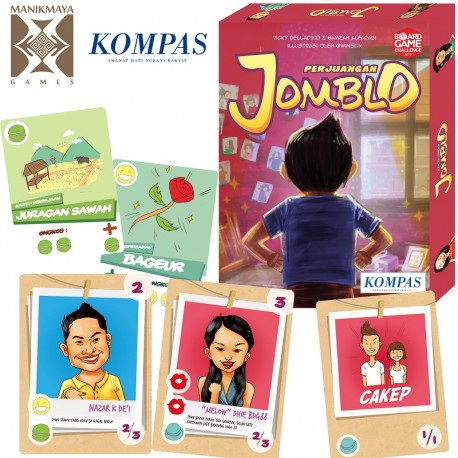 Monopolis Perjuangan Jomblo Base Tabletop, Board and Card Game