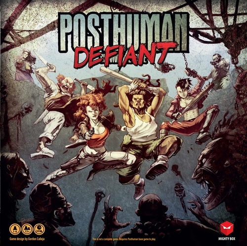 Monopolis Posthuman Defiant Expansion Tabletop, Board and Card Game