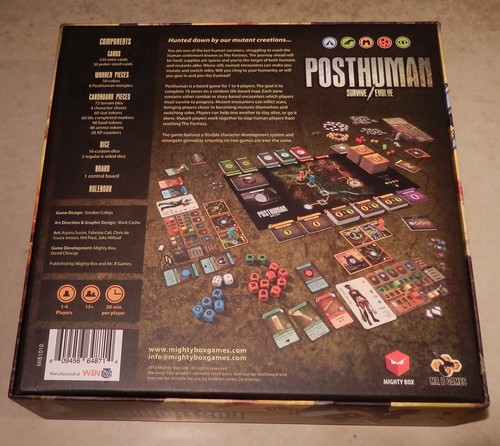 Posthuman Board Game Monopolis Posthuman Base Tabletop, Board and Card Game