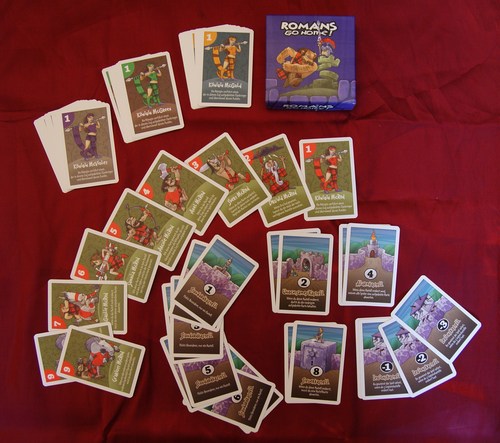 Monopolis Romans Go Home Base Tabletop, Board and Card Game