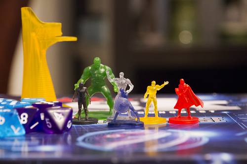 Monopolis Risk Marvel Cinematic Universe Base Tabletop, Board and Card Game