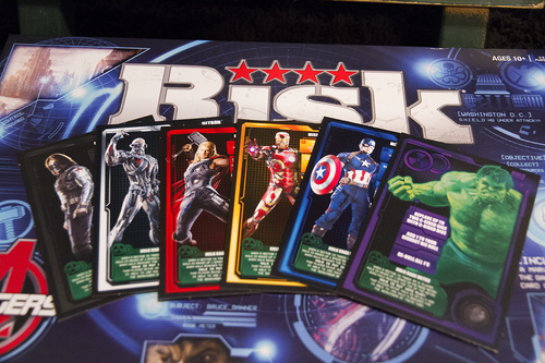 Monopolis Risk Marvel Cinematic Universe Base Tabletop, Board and Card Game