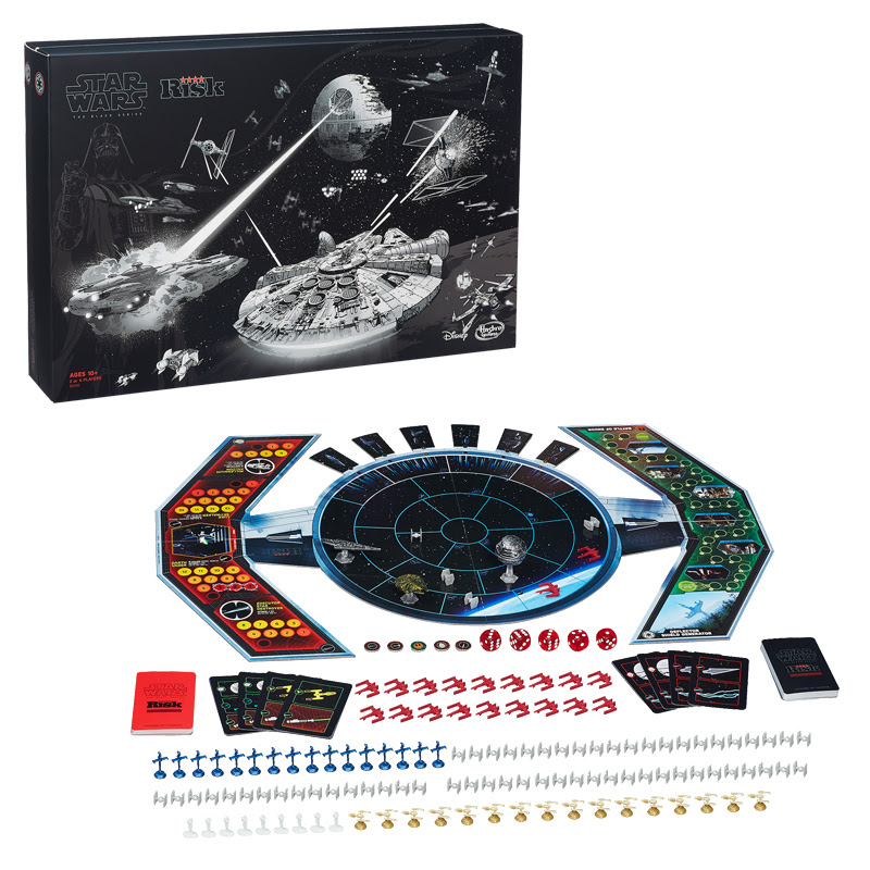 RISK Star Wars Black Edition Board Game Monopolis Risk Star Wars Black Edition Base Tabletop, Board and Card Game