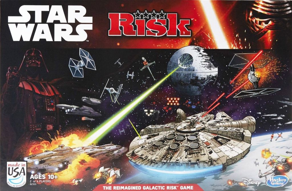 RISK Star Wars Edition Board Game Monopolis Risk Star Wars Edition Base Tabletop, Board and Card Game