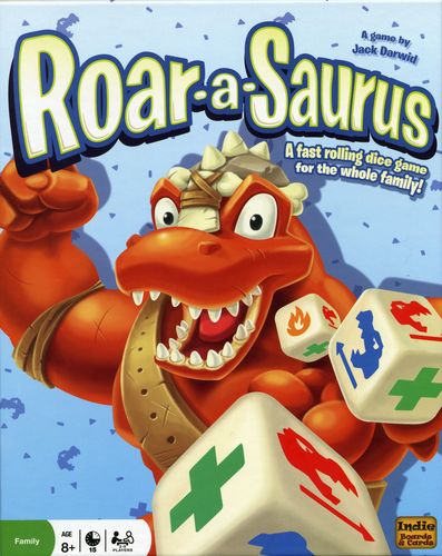 Monopolis Roar Saurus Base Tabletop, Board and Card Game