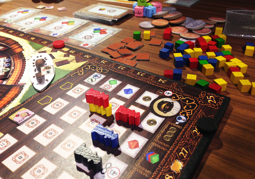 Monopolis Round House Base Tabletop, Board and Card Game