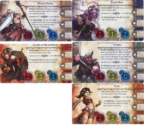 Monopolis Runebound 3rd Edition Base Tabletop, Board and Card Game