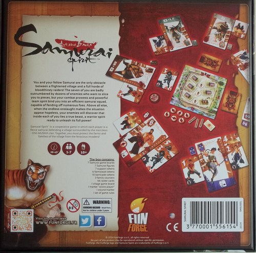 Monopolis Samurai Spirit Base Tabletop, Board and Card Game