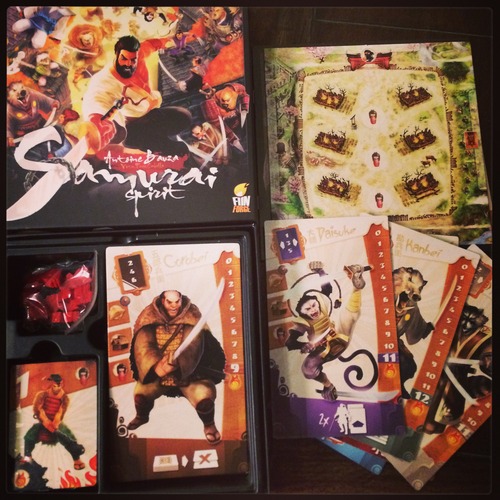 Monopolis Samurai Spirit Base Tabletop, Board and Card Game