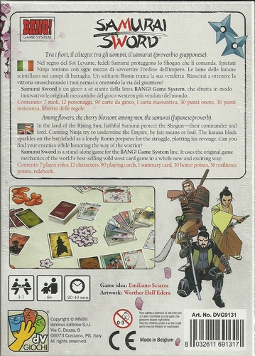 Samurai Sword Card Game Monopolis Samurai Sword Base Tabletop, Board and Card Game