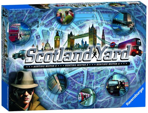 Monopolis Scotland Yard Board Game Base Tabletop, Board and Card Game