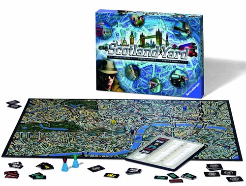 Monopolis Scotland Yard Board Game Base Tabletop, Board and Card Game