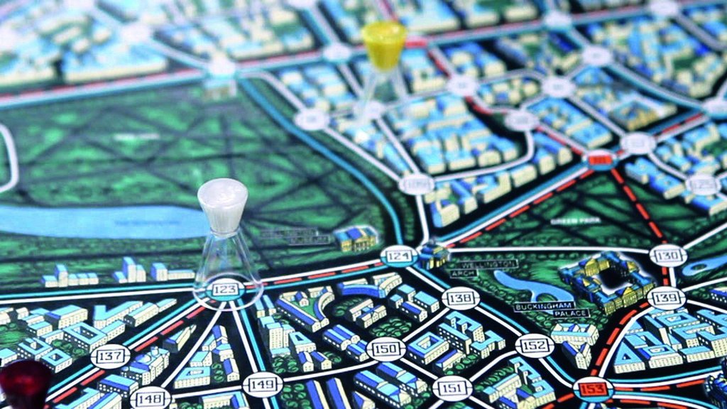 Monopolis Scotland Yard Board Game Base Tabletop, Board and Card Game