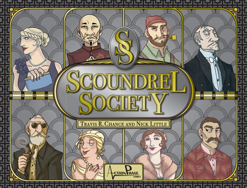 Scoundrel Society Board Game Monopolis Scoundrel Society Base Tabletop, Board and Card Game