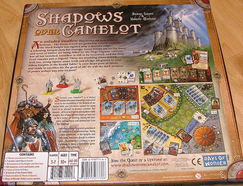 Shadows Over Camelot Board Game Monopolis Shadows Over Camelot Board Game Base Tabletop, Board and Card Game