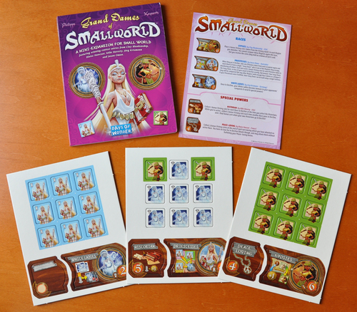 Small World Grand Dames Expansion Board Game Monopolis Small World Grand Dames Expansion Tabletop, Board and Card Game