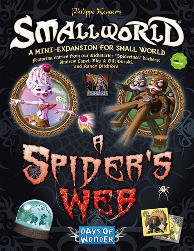 Small World A Spiders Web Expansion Board Game Monopolis Small World a Spiders Web Expansion Tabletop, Board and Card Game