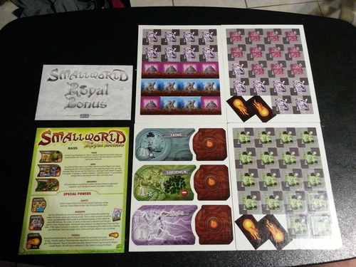 Small World Royal Bonus Expansion Board Game Monopolis Small World Royal Bonus Expansion Tabletop, Board and Card Game