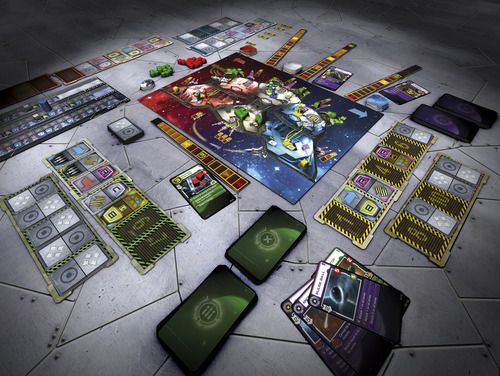 Monopolis Space Alert Base Tabletop, Board and Card Game