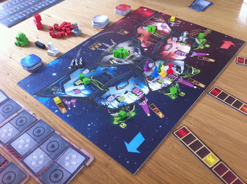 Monopolis Space Alert Base Tabletop, Board and Card Game