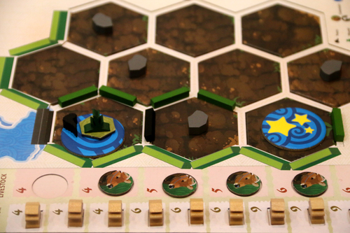 Monopolis Spirits of the Rice Paddy Board Game Base Tabletop, Board and Card Game