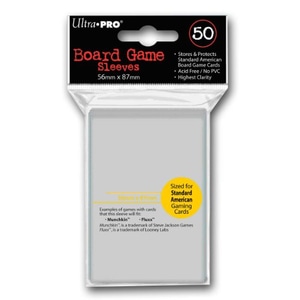 Monopolis Ultra Pro American 56x87 Card Sleeve Board Game Accessories