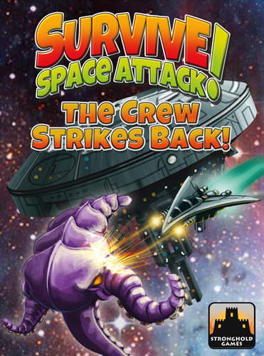 Survive Space Attack! Expansion The Crew Strikes Back! Board Game Monopolis Survive Space Attack The Crew Strikes Back Expansion Tabletop, Board and Card Game