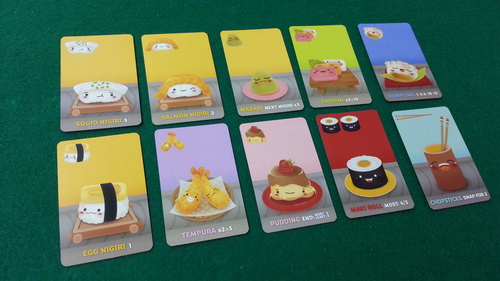 Monopolis Sushi GO! Board Game Base Tabletop, Board and Card Game
