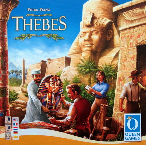 Thebes Board Game Monopolis Thebes Base Tabletop, Board and Card Game
