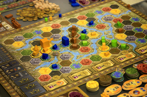 Transferred to Monopolis Monopolis Terra Mystica Base Tabletop, Board and Card Game