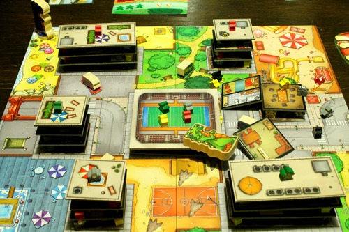 Terror in Meeple City (Rampage) Board Game Monopolis Terror in Meeple City Base Tabletop, Board and Card Game