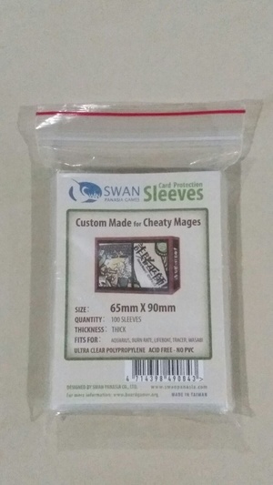 Monopolis Swan Panasia Thick 65x90 Card Sleeve Board Game Accessories