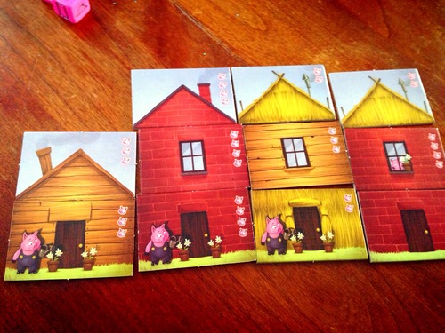 The Three Little Pigs Board Game Monopolis The Three Little Pigs Board Game Base Tabletop, Board and Card Game