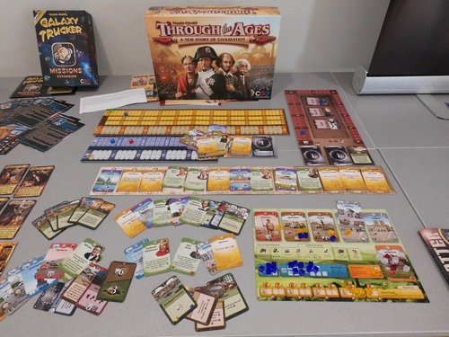 Through The Ages a new Story of Civilization Board Game Monopolis Through the Ages a New Story of Civilization Base Tabletop, Board and Card Game