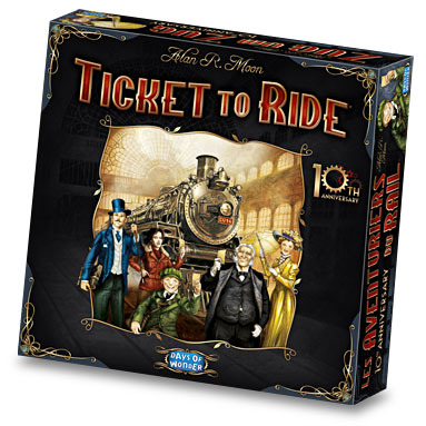 Ticket To Ride 10th Anniversary board game Monopolis Ticket to Ride 10th Anniversary Base Tabletop, Board and Card Game