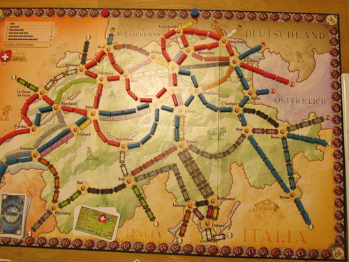 Ticket to Ride India and Swiss Expansion Board Game Monopolis Ticket to Ride India and Swiss Expansion Tabletop, Board and Card Game