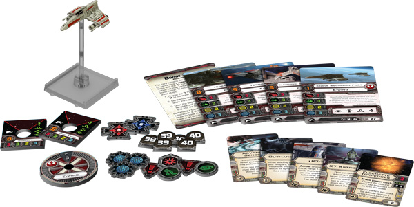 Monopolis Star Wars X Wing E Wing Expansion Tabletop, Board and Card Game