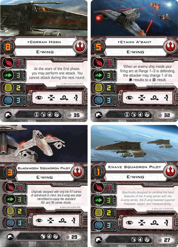 Monopolis Star Wars X Wing E Wing Expansion Tabletop, Board and Card Game
