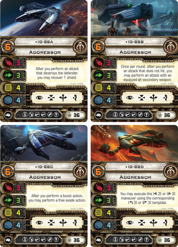 Star Wars X-Wing Miniatures Game IG-2000 Expansion Pack Monopolis Star Wars X Wing IG-2000 Expansion Tabletop, Board and Card Game