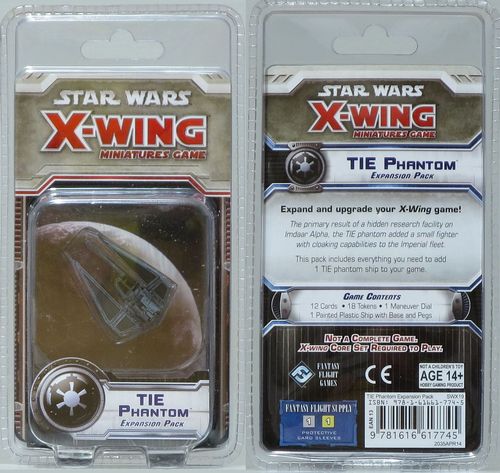 Monopolis Star Wars X Wing Tie Phantom Expansion Tabletop, Board and Card Game