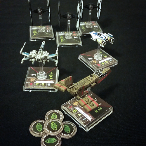 Monopolis Star Wars X Wing Force Awaken Base Tabletop, Board and Card Game